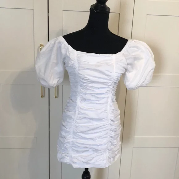 Urban Outfitters | Dresses | Urban Outfitters Puff Sleeve Ruched Mini Dress | Poshmark Urban Outfitters | Dresses | Urban Outfitters Puff Sleeve Ruched Mini Dress | Poshmark